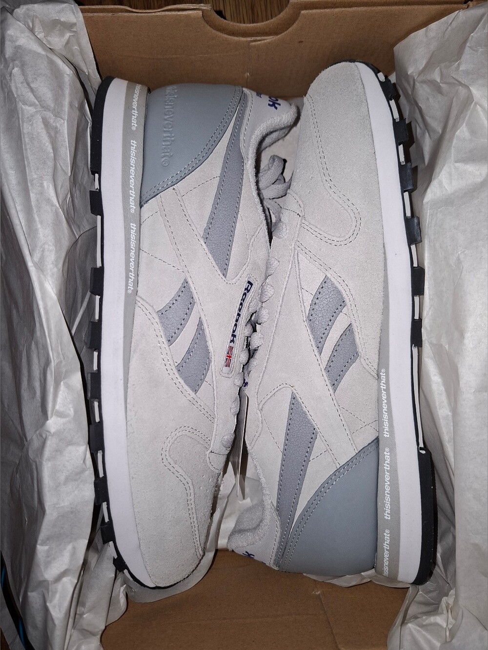 1 OF 2 BRAND NEW LIMITED EDITION REEBOK THIS IS NEVER THAT